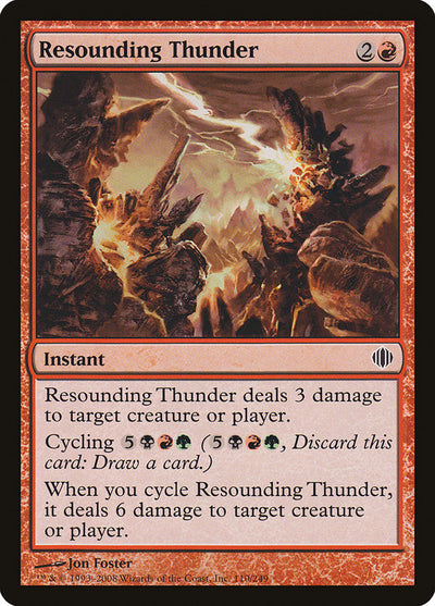 Resounding Thunder (110) (ALA)