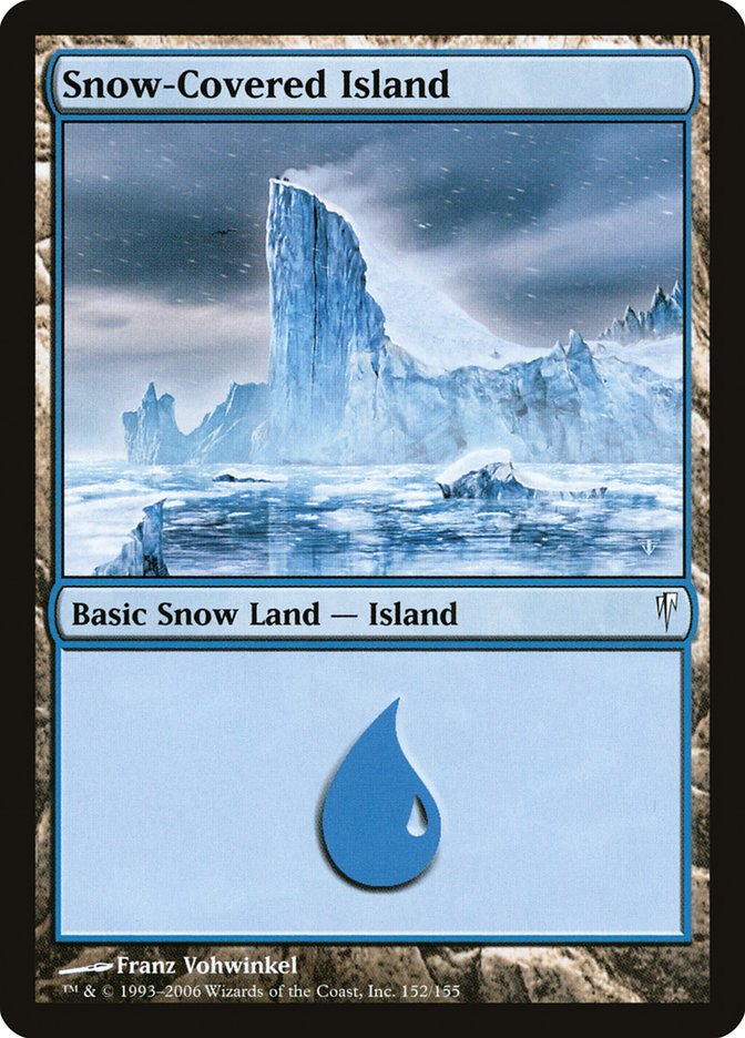 Snow-Covered Island [Coldsnap]