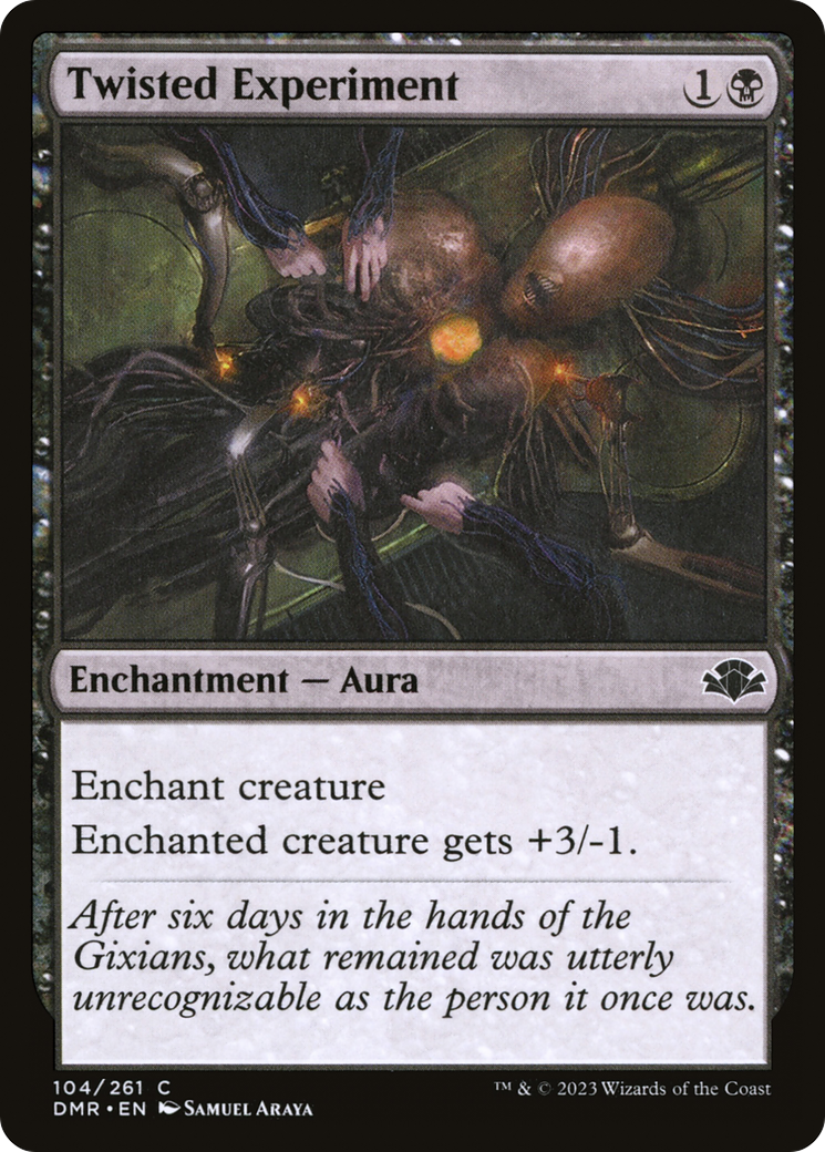 Twisted Experiment (104) (DMR)