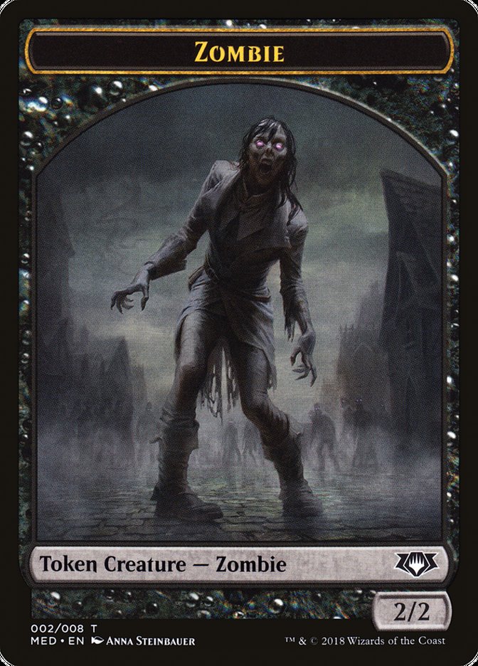 Zombie Token [Mythic Edition Tokens]