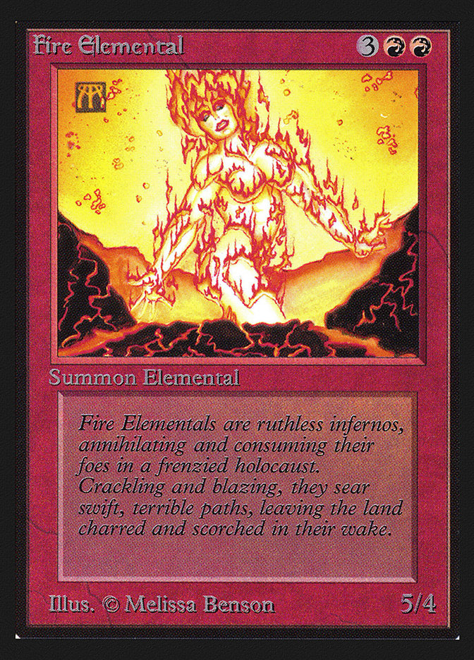 Fire Elemental [International Collectors' Edition]