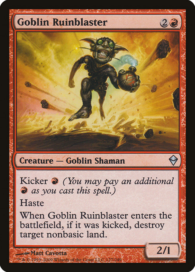 Goblin Ruinblaster (127) (ZEN)