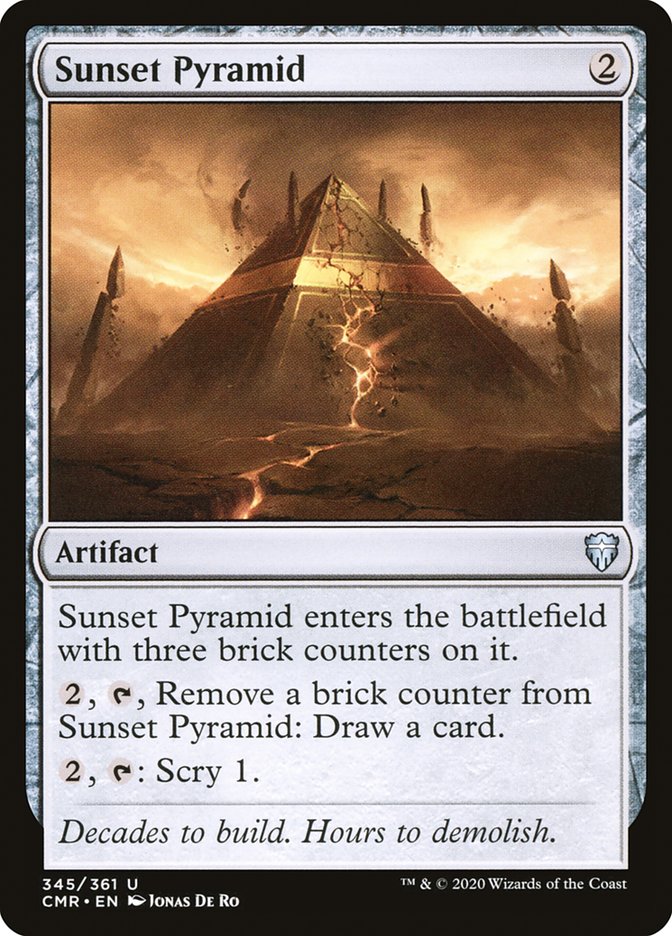 Sunset Pyramid (345) (CMR)