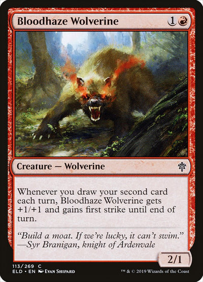 Bloodhaze Wolverine (113) (ELD)