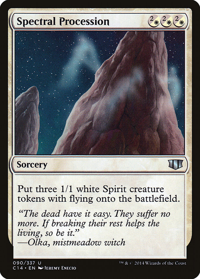 Spectral Procession (90) (C14)