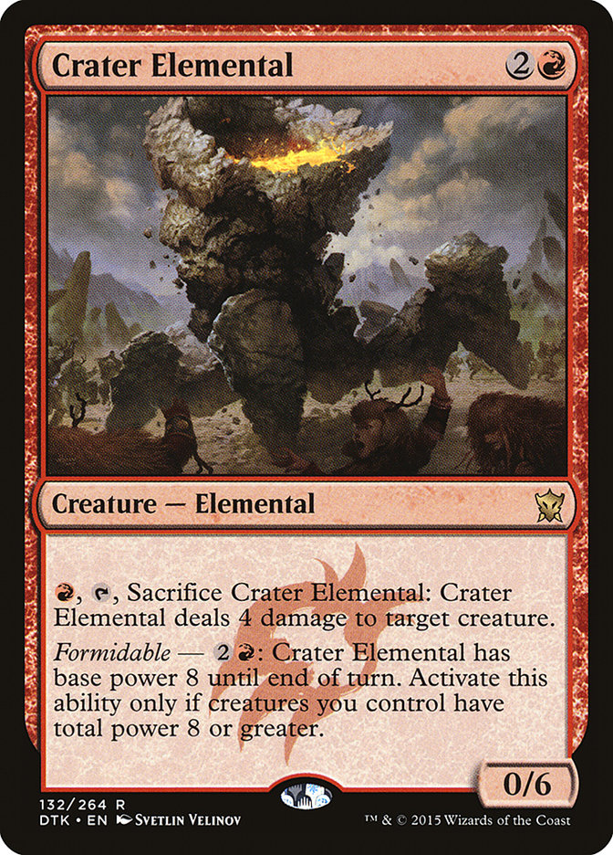 Crater Elemental (132) (DTK)