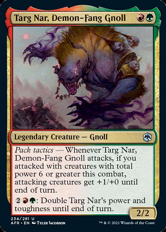 Targ Nar, Demon-Fang Gnoll (234) (AFR)
