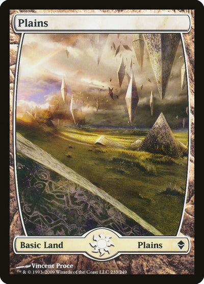 Plains (233) - Full Art (233) (ZEN)