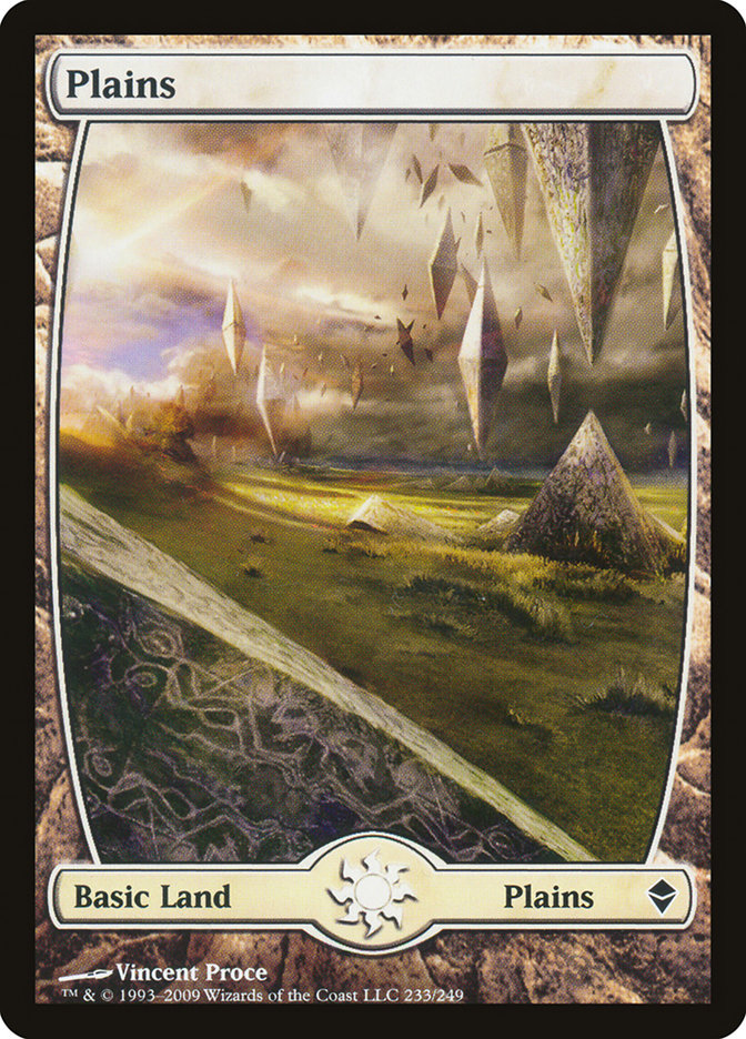 Plains (233) - Full Art (233) (ZEN)
