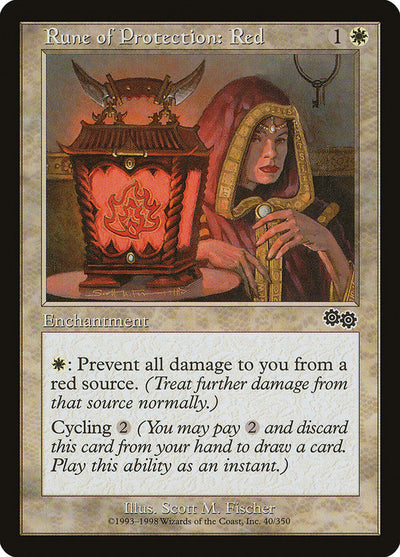Rune of Protection: Red (40) (USG)