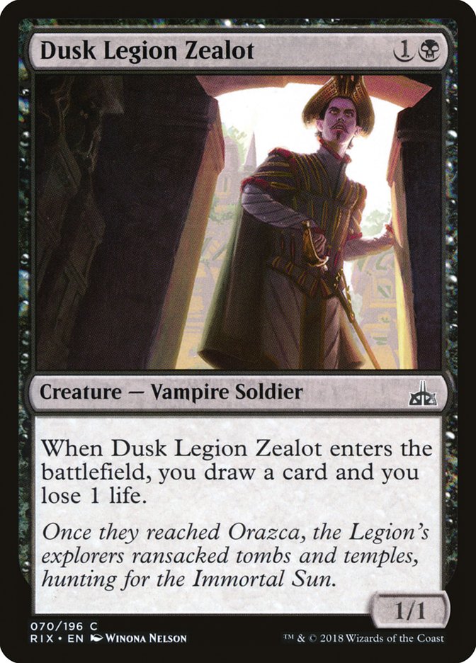 Dusk Legion Zealot (70) (RIX)