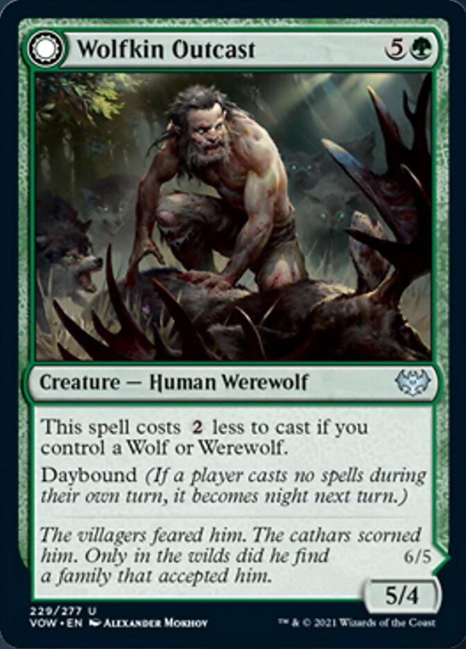 Wolfkin Outcast (229) (VOW)