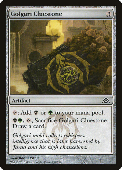 Golgari Cluestone (139) (DGM)