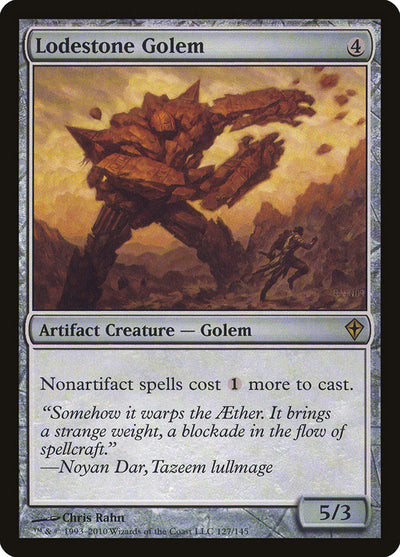Lodestone Golem (127) (WWK)