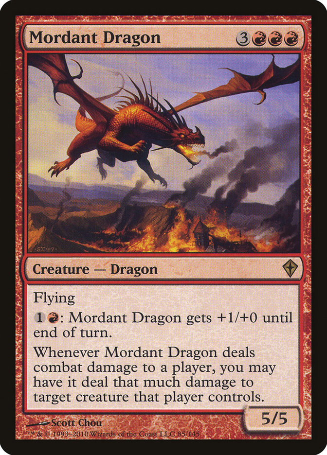 Mordant Dragon (85) (WWK)