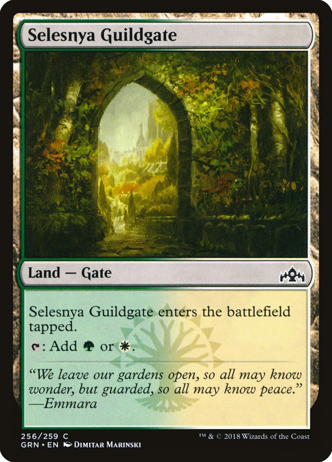 Selesnya Guildgate (256) (256) (GRN)