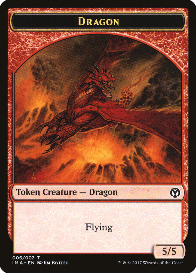 Dragon Token (006/007) [Iconic Masters Tokens]