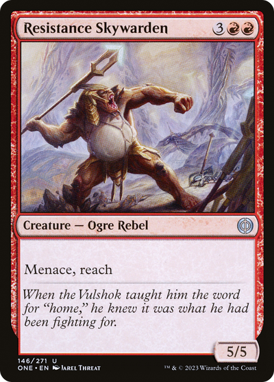 Resistance Skywarden (146) (ONE)