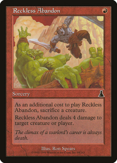 Reckless Abandon (94) (UDS)