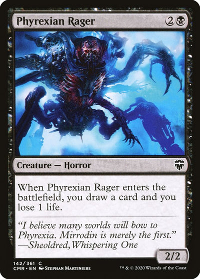 Phyrexian Rager (142) (CMR)