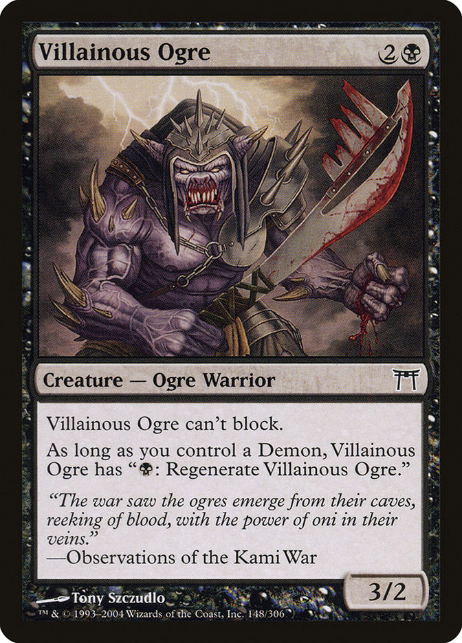 Villainous Ogre (148) (CHK)