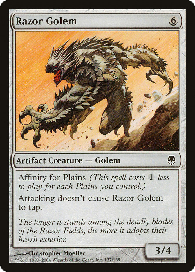 Razor Golem (137) (DST)