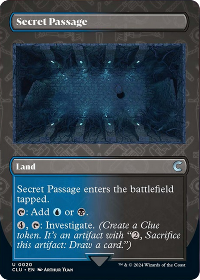 Secret Passage (Borderless) (20) (CLU)
