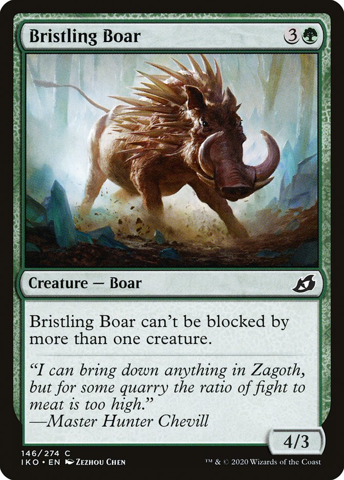 Bristling Boar (146) (IKO)