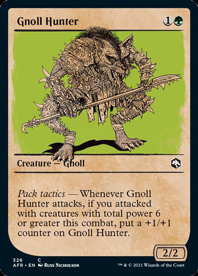 Gnoll Hunter (Showcase) (326) (AFR)