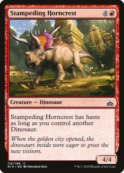 Stampeding Horncrest (116) (RIX)