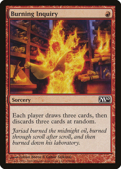 Burning Inquiry (128) (M10)
