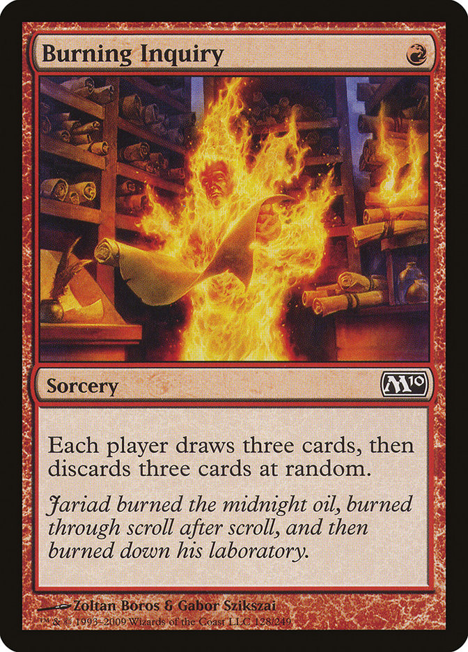 Burning Inquiry (128) (M10)