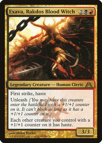 Exava, Rakdos Blood Witch (69) (DGM)