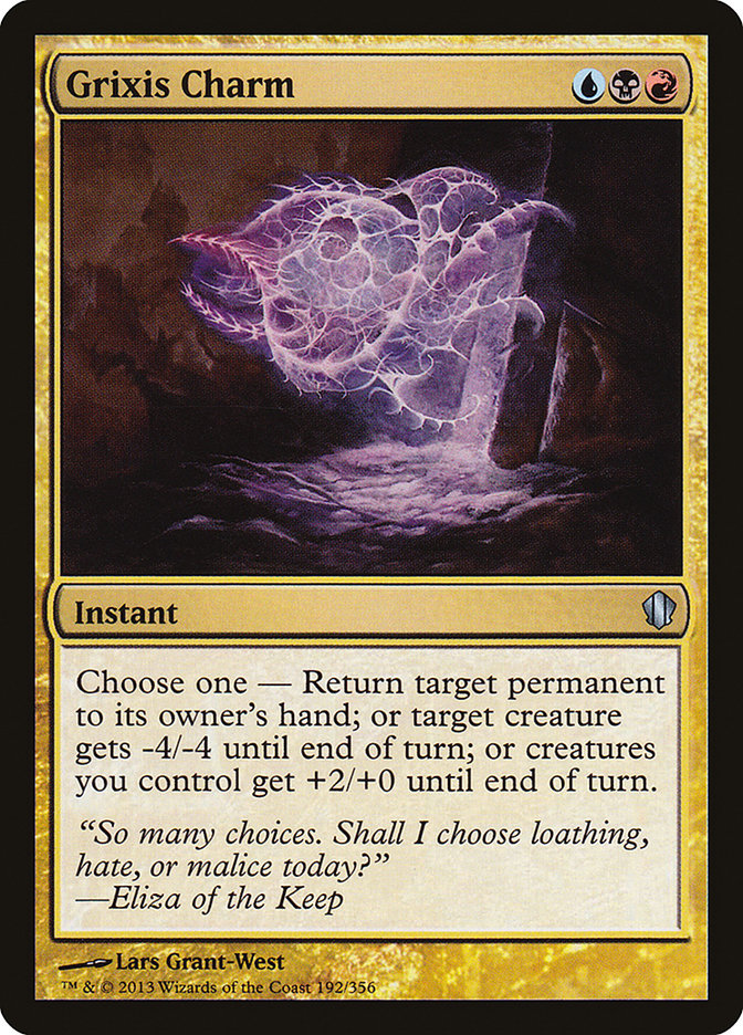 Grixis Charm (192) (C13)