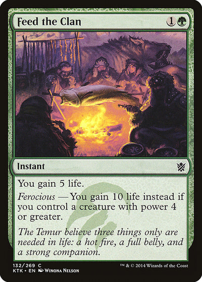 Feed the Clan (132) (KTK)