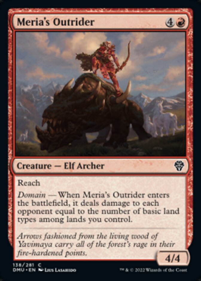 Meria's Outrider (138) (DMU)