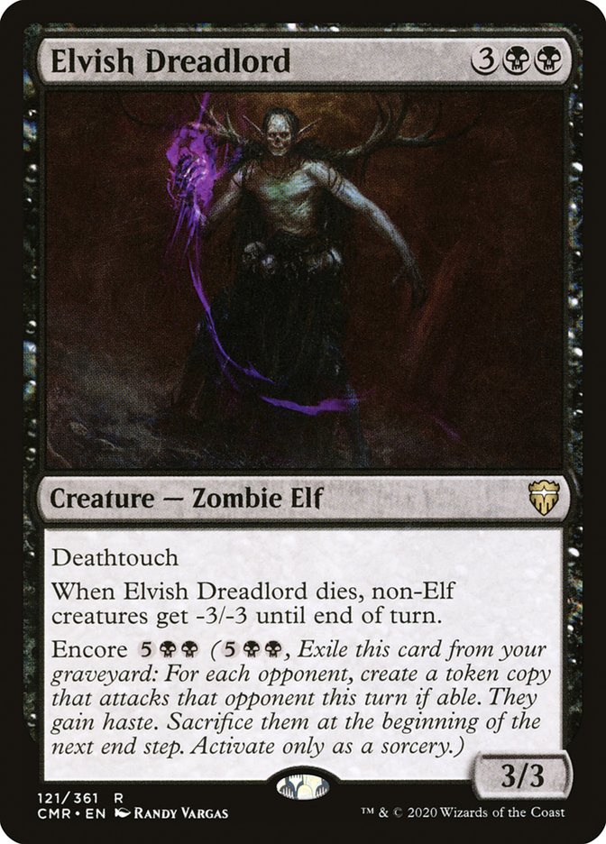 Elvish Dreadlord (121) (CMR)