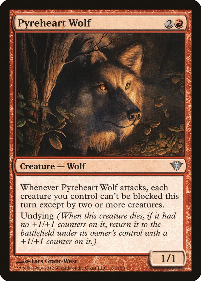 Pyreheart Wolf (101) (DKA)
