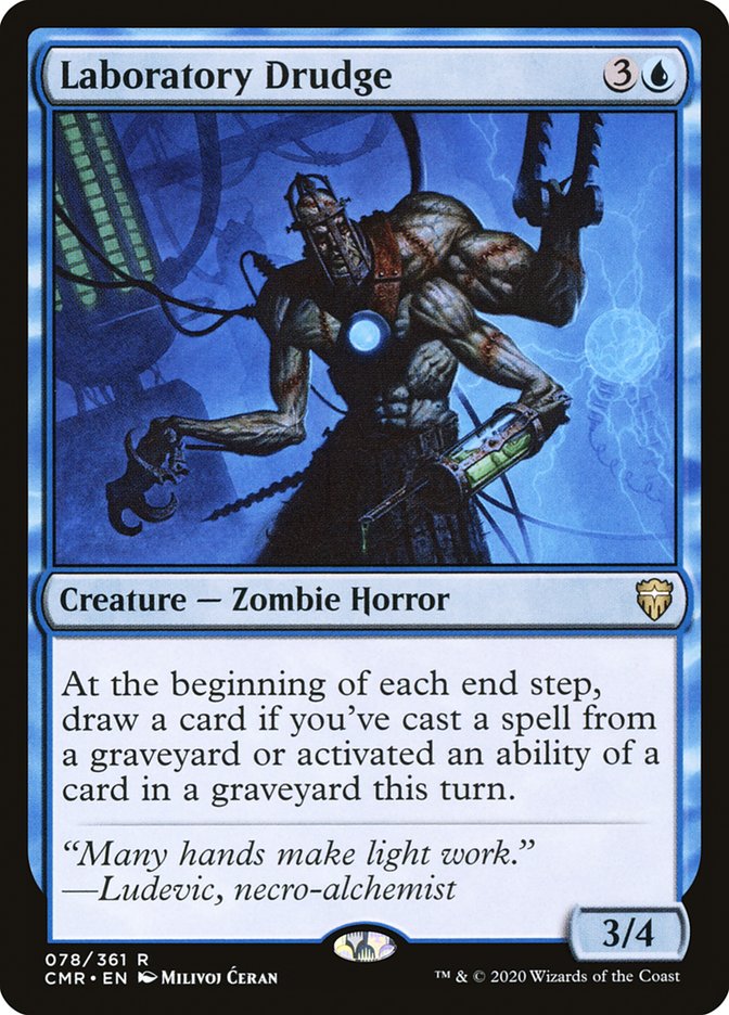 Laboratory Drudge (78) (CMR)