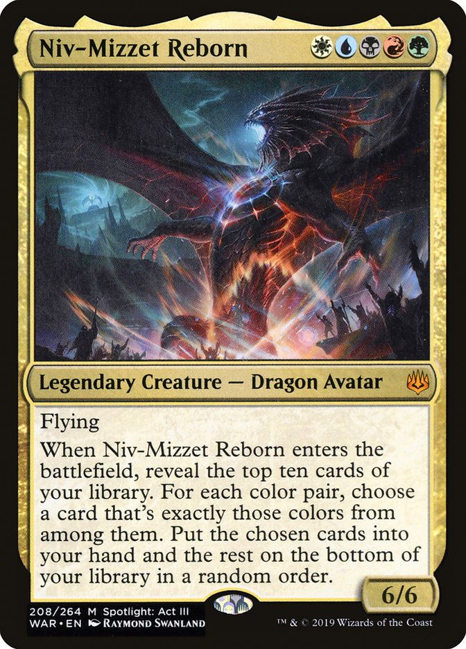 Niv-Mizzet Reborn (208) (WAR)