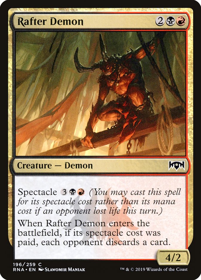 Rafter Demon (196) (RNA)