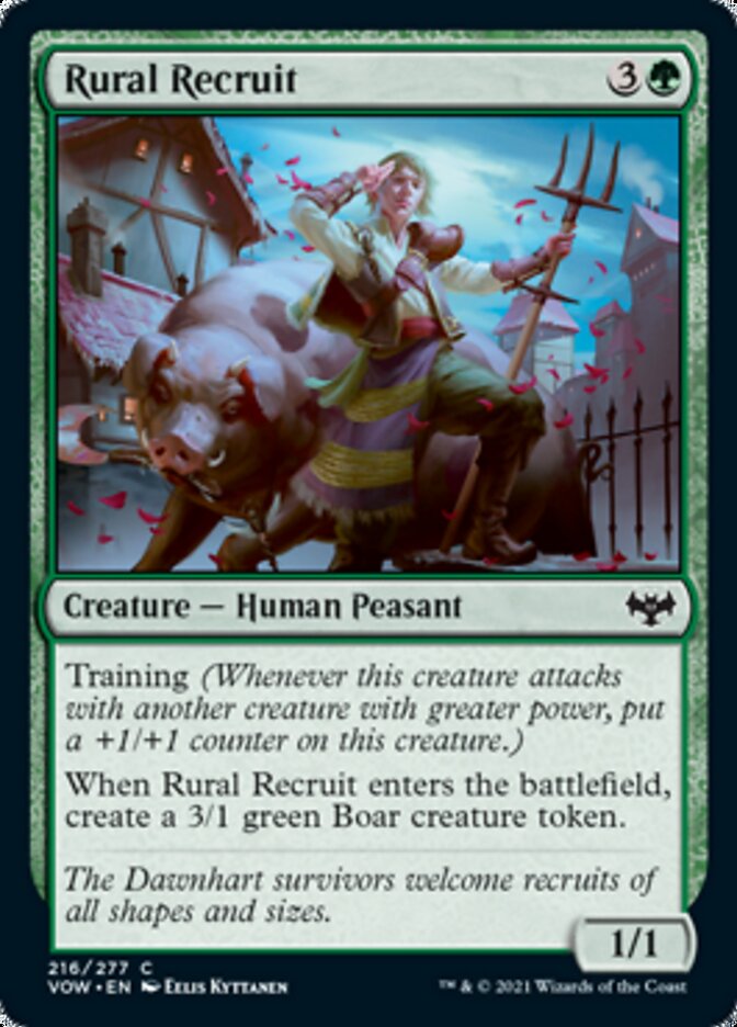 Rural Recruit (216) (VOW)