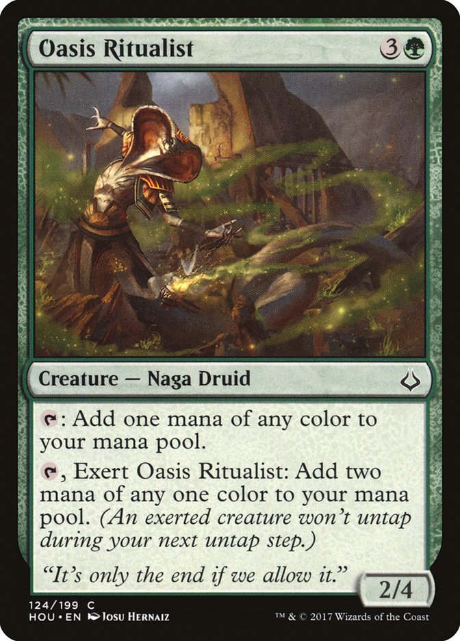 Oasis Ritualist (124) (HOU)