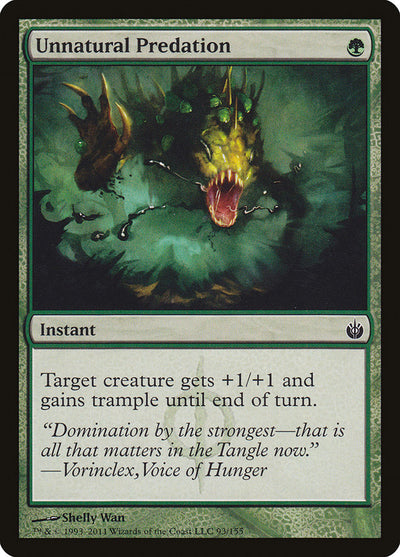 Unnatural Predation (93) (MBS)