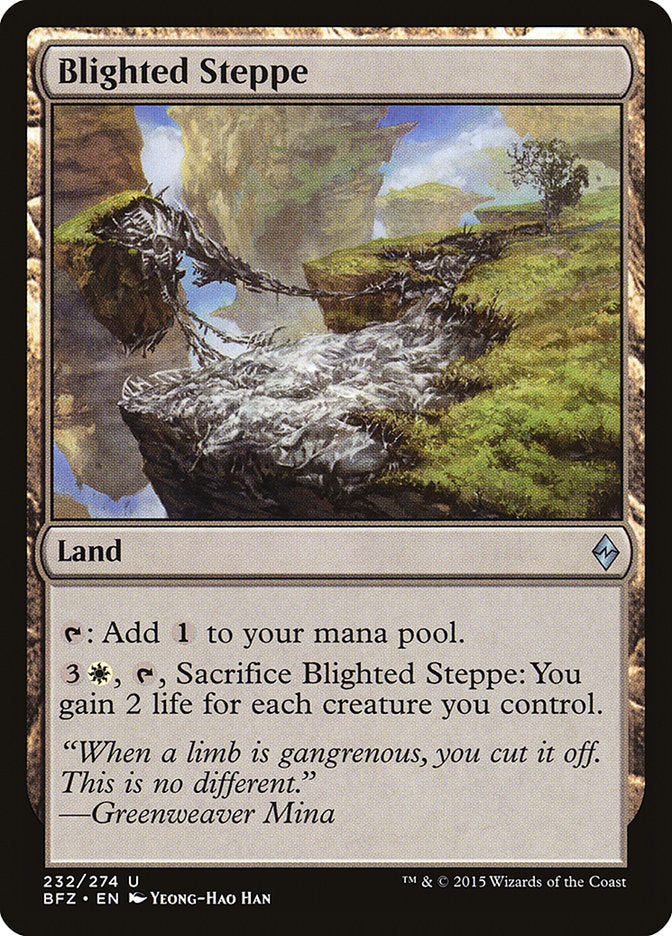 Blighted Steppe (232) (BFZ)