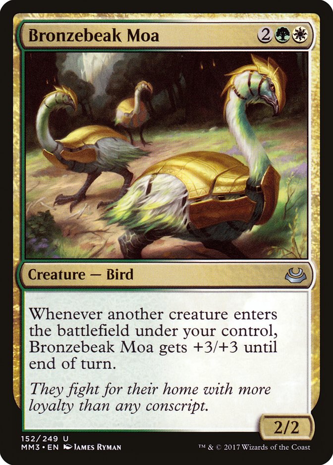 Bronzebeak Moa (152) (MM3)