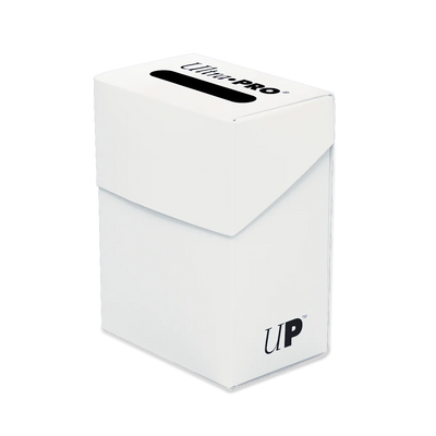 Ultra pro Solid colour deck box - white