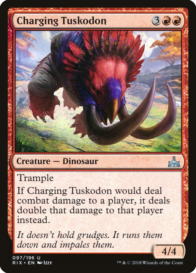 Charging Tuskodon (97) (RIX)