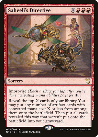 Saheeli's Directive (26) (C18)