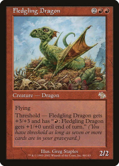 Fledgling Dragon (90) (JUD)